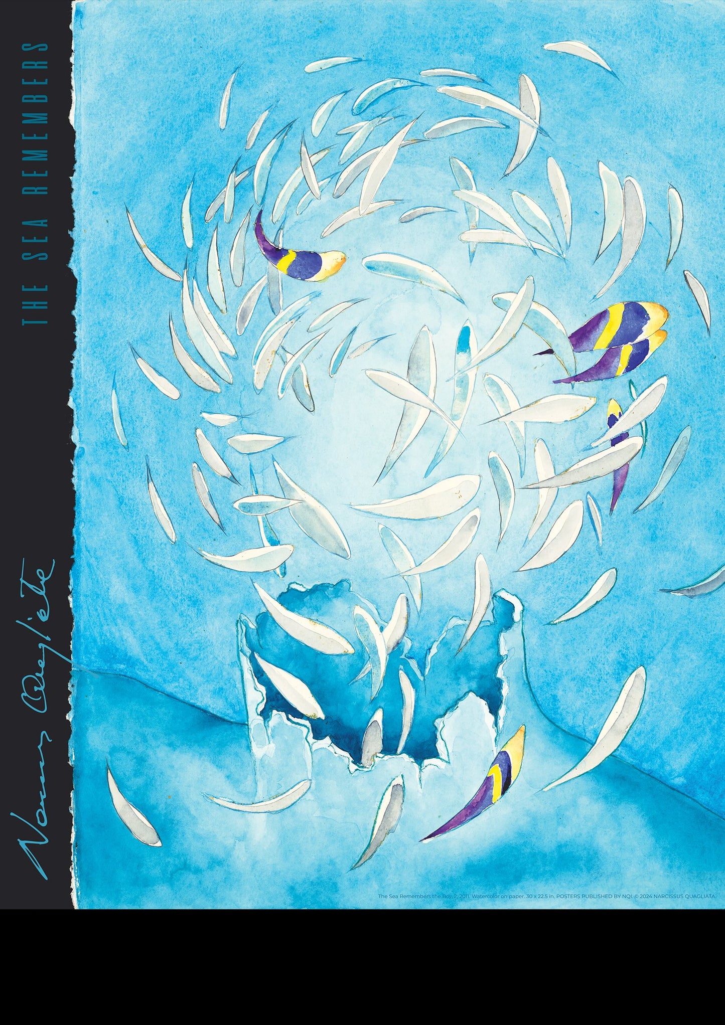 Poster: THE SEA REMEBERS THE BOY,2.